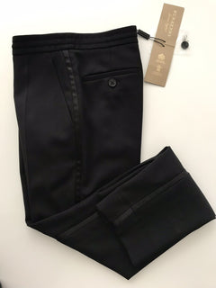 Burberry London Women's Wool Casual Black Pants Size 6 US (40 EU) NWT 550
