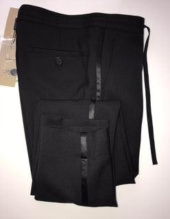 Burberry London Women's Wool Casual Black Pants Size 6 US (40 EU) NWT 550