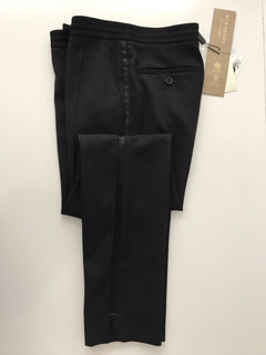 Burberry London Women's Wool Casual Black Pants Size 6 US (40 EU) NWT 550