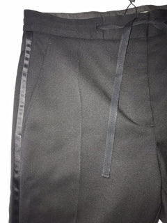 Burberry London Women's Wool Casual Black Pants Size 6 US (40 EU) NWT 550