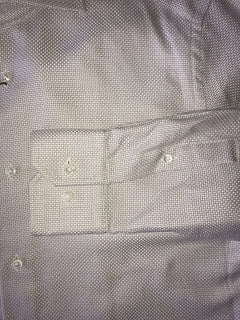 Hugo Boss Mens Tailored Regular Fit Cotton Beige Dress Shirt Size 38/15 NWT $255