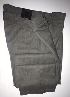 Boss Hugo Boss Rice2 Mens Wool Dark Gray Dress Pants Size 32R US NWT $175