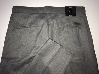 Boss Hugo Boss Rice2 Mens Wool Dark Gray Dress Pants Size 32R US NWT $175