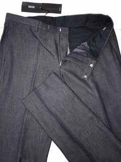 Boss Hugo Boss Central Mens Navy Dress Pants Size 32R US NWT $255