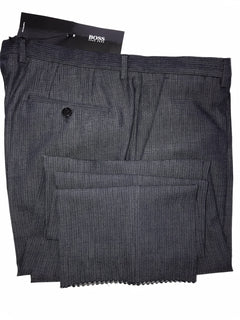 Boss Hugo Boss Central Mens Navy Dress Pants Size 32R US NWT $255
