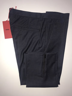 Boss Hugo Boss Hiw Mens Wool  Dark Blue Dress Pants Size 32R US NWT $175
