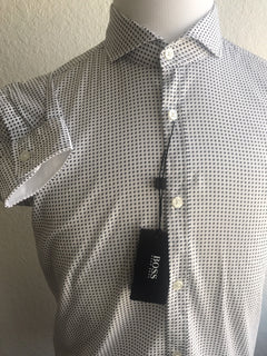 Hugo Boss Mens Regular Fit Dress Shirt Large Lennie_2 NWT $165