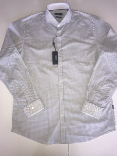 Hugo Boss Mens Regular Fit Dress Shirt Large Lennie_2 NWT $165