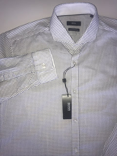 Hugo Boss Mens Regular Fit Dress Shirt Large Lennie_2 NWT $165
