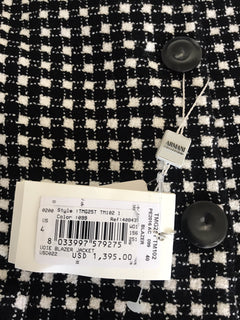 Armani Collezioni Women’s Black Blazer Jacket Size 4 (40 Euro) TMG25T NWT $1395