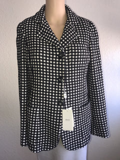 Armani Collezioni Women’s Black Blazer Jacket Size 4 (40 Euro) TMG25T NWT $1395