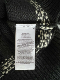 Polo Ralph Lauren Girls Black Snow Soft Sweater Size S (7) NWT $145