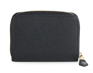 Giorgio Armani Logo Leather Zip-Aroud Wallet Made in Italy NIB $495