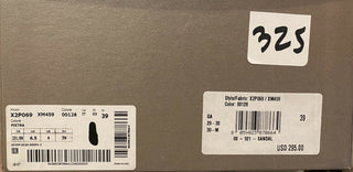 Giorgio Armani Men's Rubber Gray/Black Sandals 6.5 US (39 Eu) IT X2P069 NIB $295