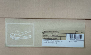 MIU MIU Women's Yellow Flower Espadrille Sandal 9 US 5S037D Made in Italy NIB