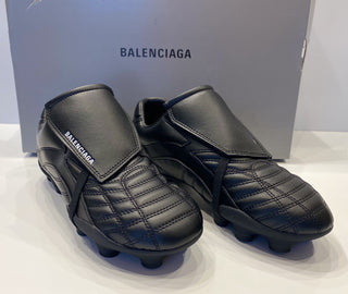 Balenciaga Women's Leather Socker Sneakers Black 6 US (36 Euro) NIB $725