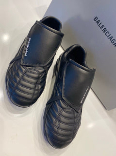 Balenciaga Women's Leather Socker Sneakers Black 6 US (36 Euro) NIB $725