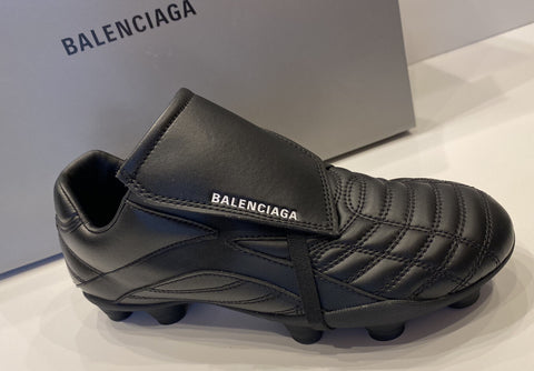 Balenciaga Women's Leather Socker Sneakers Black 6 US (36 Euro) NIB $725