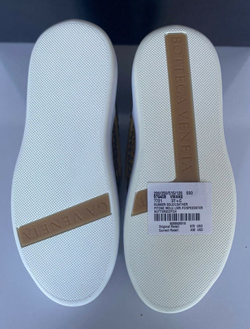 Bottega Veneta Python Skin Platform Sneakers 8 US (38 Euro) 579405 NIB $870