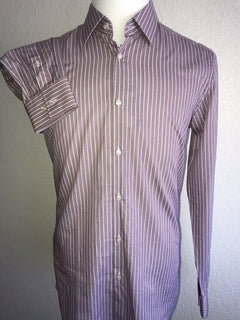 Hugo Boss Mens Jacob Slim Fit Tailored Red Dress Shirt Size 42/16.5 NWT $235