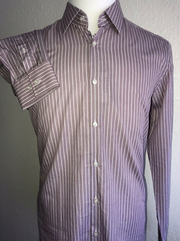 Hugo Boss Mens Jacob Slim Fit Tailored Red Dress Shirt Size 42/16.5 NWT $235