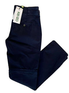 Kenzo Men's Midnight Blue Zip Off Casual Pants Size 28 US (44 Euro) NWT $280