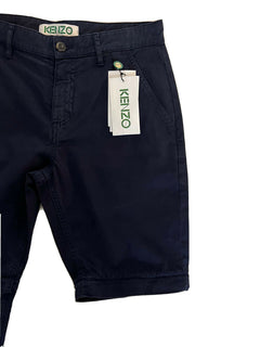 Kenzo Men's Midnight Blue Zip Off Casual Pants Size 28 US (44 Euro) NWT $280