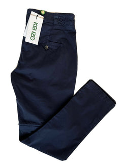 Kenzo Men's Midnight Blue Zip Off Casual Pants Size 28 US (44 Euro) NWT $280