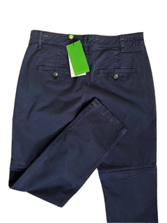 Kenzo Men's Midnight Blue Zip Off Casual Pants Size 30 US (46 Euro) NWT $280