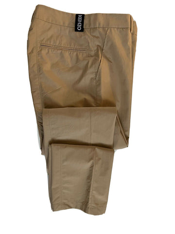 KENZO Men's Pale Camel Cigarette Cotton Pants Size 28 US (44 Euro) NWT $370