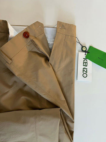 KENZO Men's Pale Camel Cigarette Cotton Pants Size 28 US (44 Euro) NWT $370