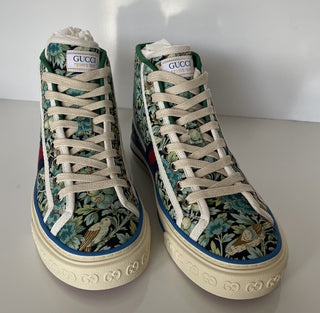 Gucci Floral Love Affair Tennis 77 High-top Sneakers 6.5 US (36.5 Eu) 627838 NIB