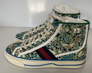 Gucci Floral Love Affair Tennis 77 High-top Sneakers 6.5 US (36.5 Eu) 627838 NIB