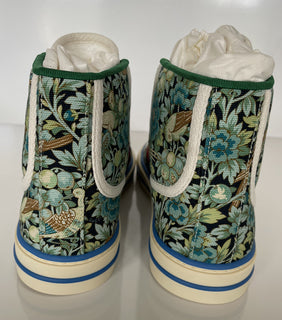 Gucci Floral Love Affair Tennis 77 High-top Sneakers 6.5 US (36.5 Eu) 627838 NIB