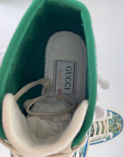 Gucci Floral Love Affair Tennis 77 High-top Sneakers 6.5 US (36.5 Eu) 627838 NIB
