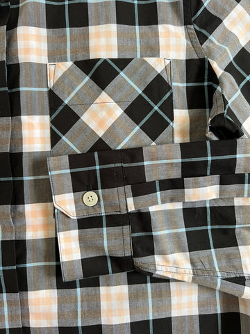 Burberry Women's Pink Apricot Cotton Button-Up Shirt 2 US (4 UK) NWT $350