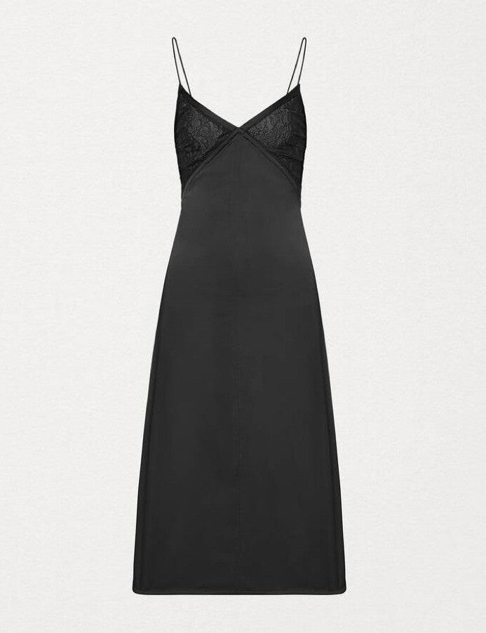 Bottega Veneta Women's Black Sleep Dress 6 US (42 Bottega) 605980 IT NWT $2380