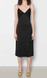 Bottega Veneta Women's Black Sleep Dress 6 US (42 Bottega) 605980 IT NWT $2380
