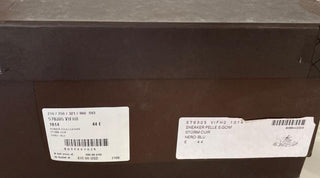 Bottega Veneta Mens Leather Black/Blue Sneakers 11 US (44) 578305 NIB $950