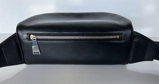 Bottega Veneta Alligator Leather Black Belt / Waist / Body Bag 578140 NWT $6300