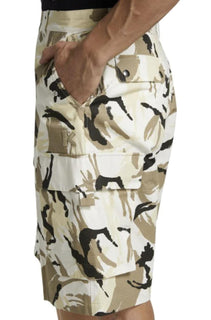 KENZO Tropic Camo Bermuda Camouflage Cargo Shorts 32 US (34" measured) NWT $375