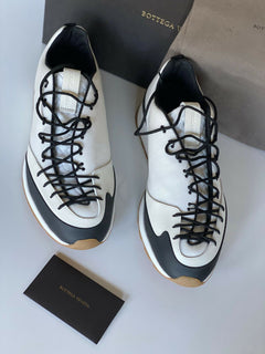 Bottega Veneta Men's Scar Tex White Sneakers 6 US (39 Euro) 609891 NIB $790
