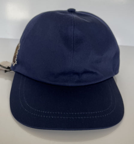 Gucci Eschatology Baseball Cap Blue Hat Large Made in Italy 656183 NWT