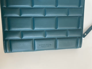 Bottega Veneta Butter Calf Leather Document Case Green 592855 NWT $1900