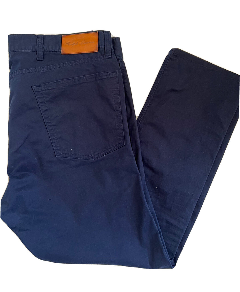 Ralph Lauren Purple Label Slim Fit Casual Pants 38 US Made in Portugal NWT $495