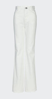 Bottega Veneta High-Waisted Jeans White 4 US (40 Euro) 630693 Italy NWT $950