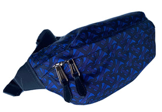 Burberry TB Monogram Print Sonny Blue Belt / Waist / Body Bag 80482261 NWT $1000
