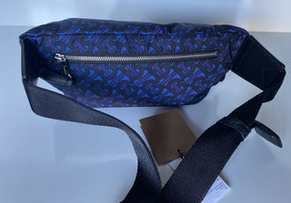 Burberry TB Monogram Print Sonny Blue Belt / Waist / Body Bag 80482261 NWT $1000