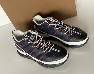 Burberry MF UNION M VER Men's  Navy Sneakers 9 US (42 Euro) 8024045 IT NIB $720