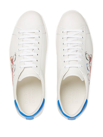 Gucci Ace Duck Women's Disney White Sneakers 9 US (39 Euro) IT 649400 IT NIB
